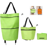 2-in-1 Foldable Shopping Trolley Bag