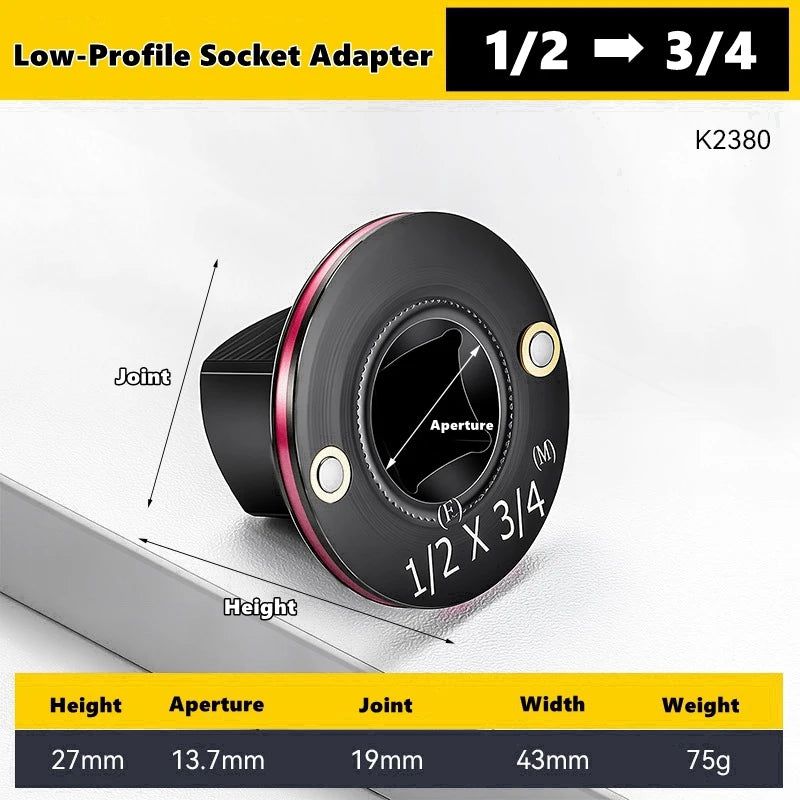 Magnetic Impact Socket Adapter Set
