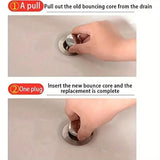 Universal Pop-Up Basin Drain Plug