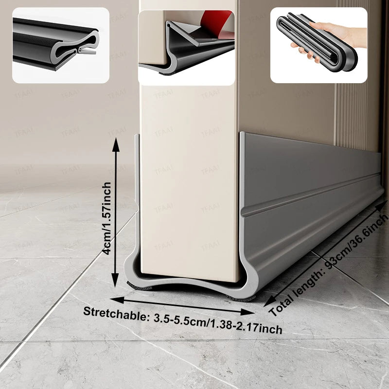 Under-Door Draft Stopper Seal