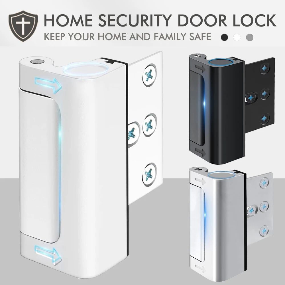 Door Reinforcement Lock with 3-Inch Stop