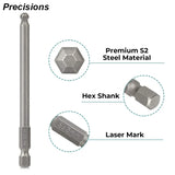 Magnetic Ball-End Hex Bit Set
