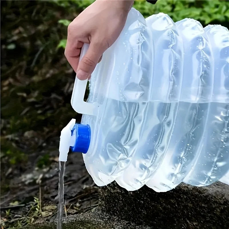 Collapsible Water Container with Spigot