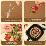 Vertical Skewer Rack for Air Fryer & Grill