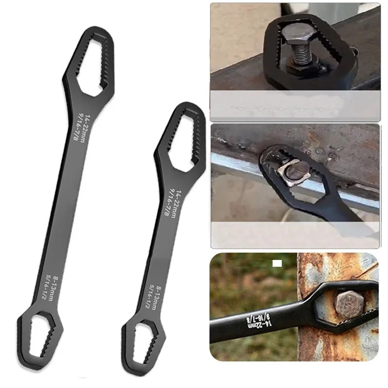 Double-Head Self-Adjusting Torx Wrench