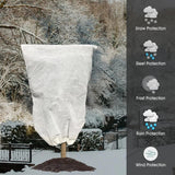 Plant Frost Protection Cover with Zipper
