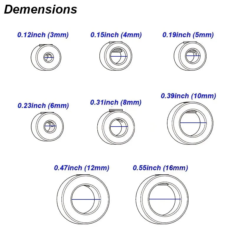 Drill Bit Depth Stop Collars