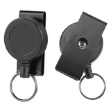 Heavy-Duty Retractable Keychain with Carabiner
