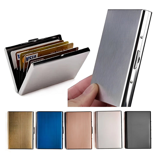 RFID-Blocking Metal Card Holder
