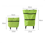 2-in-1 Foldable Shopping Trolley Bag