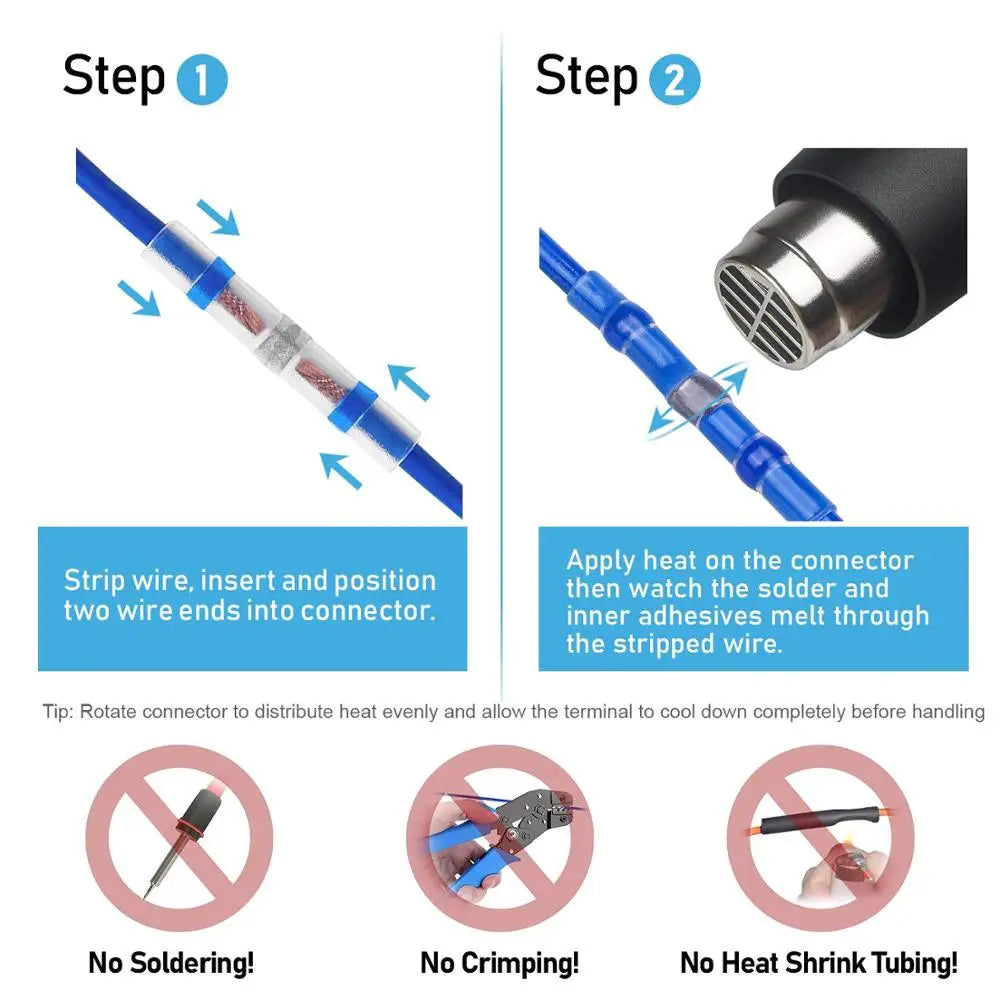Waterproof Solder Seal Wire Connectors