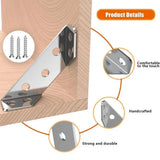 90° Stainless Steel Corner Brackets