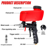 Portable Pneumatic Sandblasting Gun