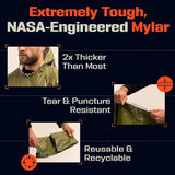 Emergency Thermal Rain Poncho