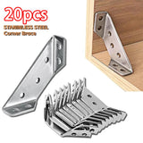 90° Stainless Steel Corner Brackets