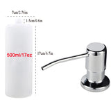 Built-In Sink Soap Dispenser with Extension Tube