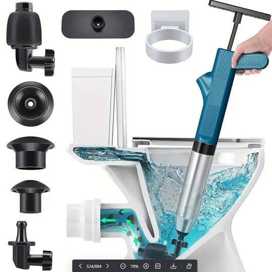 High-Pressure Drain & Toilet Blaster