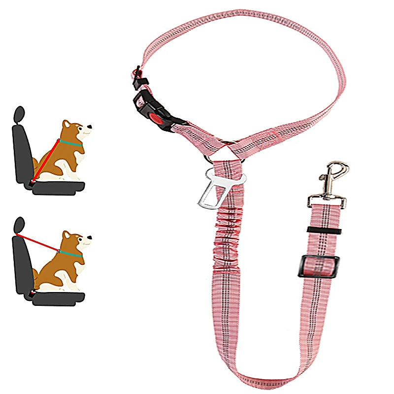 2-in-1 Pet Car Seat Belt