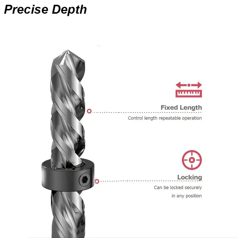 Drill Bit Depth Stop Collars