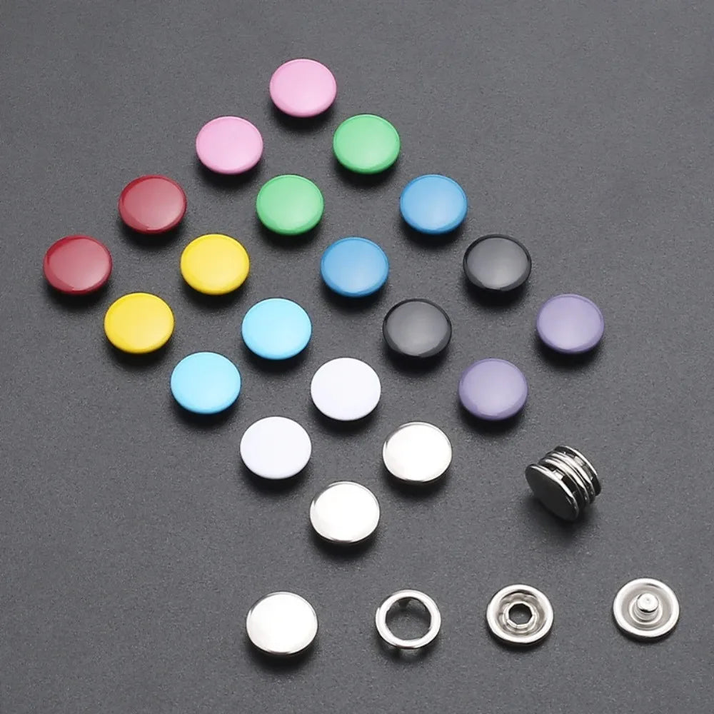Metal Snap Button Kit with Pliers