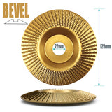 Wood Shaping Disc for Angle Grinder