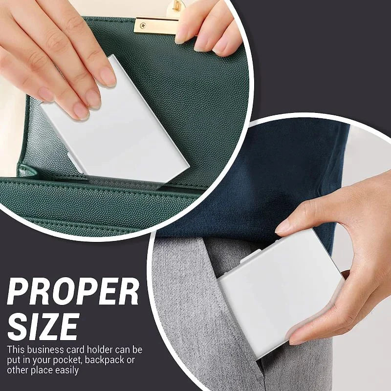 RFID-Blocking Metal Card Holder