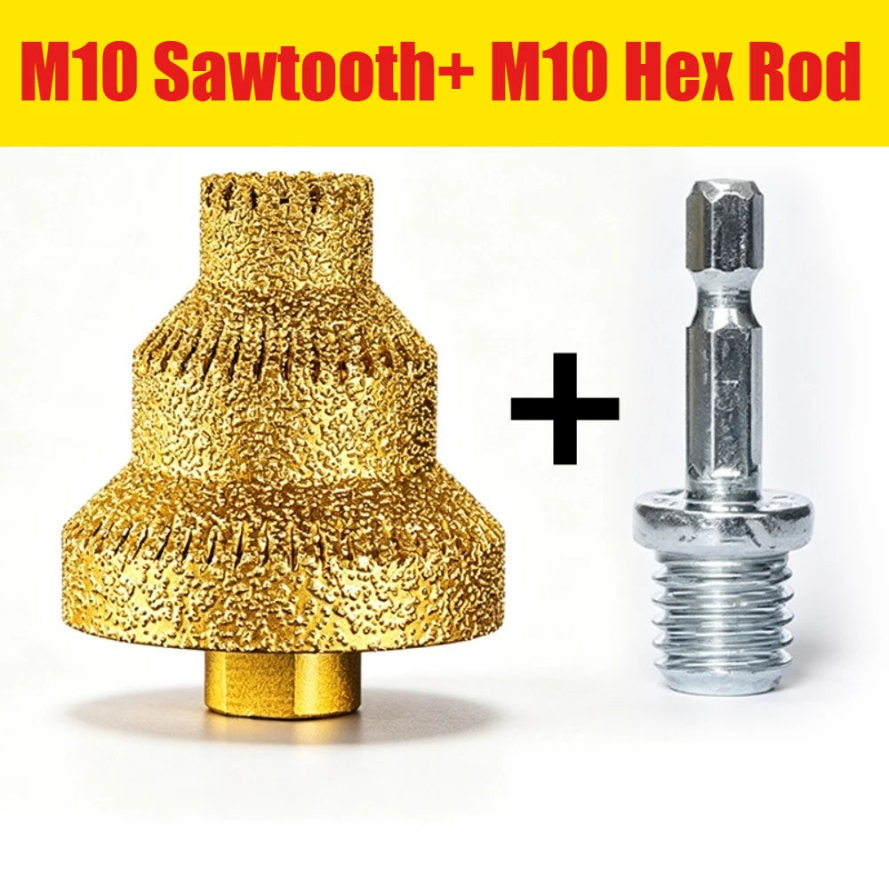 Diamond Step Drill Bit for Tile & Stone