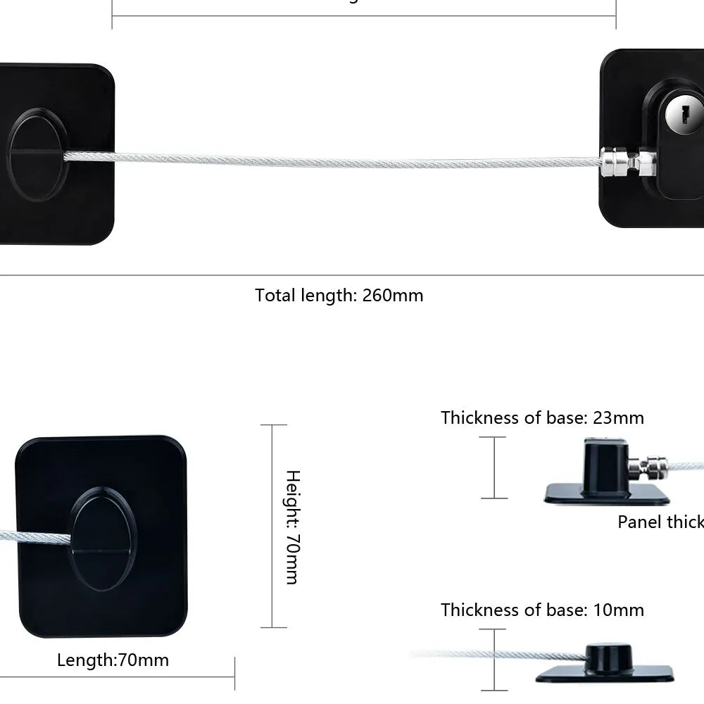 Child Safety Locks for Fridge & Cabinets