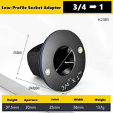 Magnetic Impact Socket Adapter Set