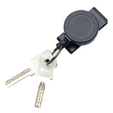 Heavy-Duty Retractable Keychain with Carabiner