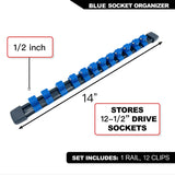 Socket Organizer Rail Set
