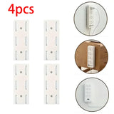 Self-Adhesive Power Strip Holders (4 Pcs)