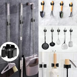 Wall-Mounted Mop & Broom Holder