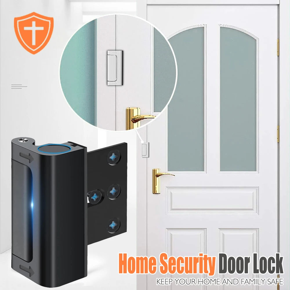 Door Reinforcement Lock with 3-Inch Stop