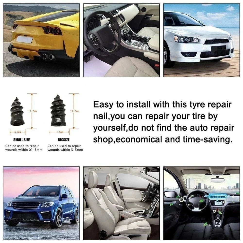 Tubeless Tire Repair Nail Kit