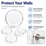 Round Door Handle Bumpers (6/12 Pcs)