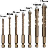 Carbide Masonry Drill Bits (3–12mm)