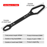 Double-Head Self-Adjusting Torx Wrench