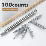 Invisible Double-Head Trim Nails (100 Pcs)