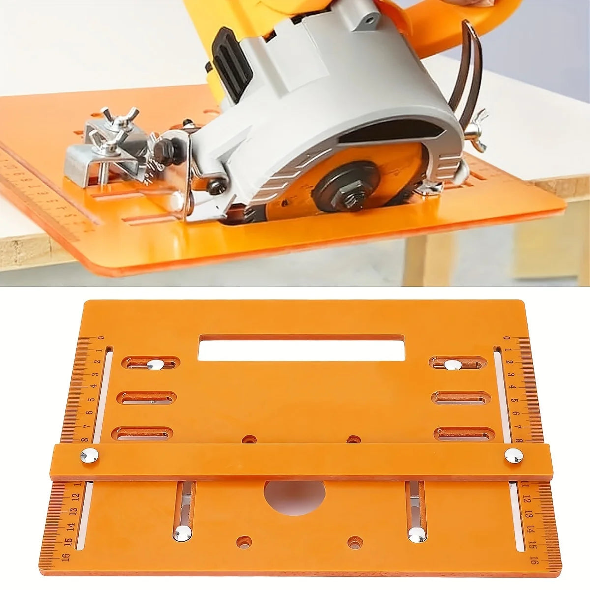 Circular Saw Base Plate Cutting Guide