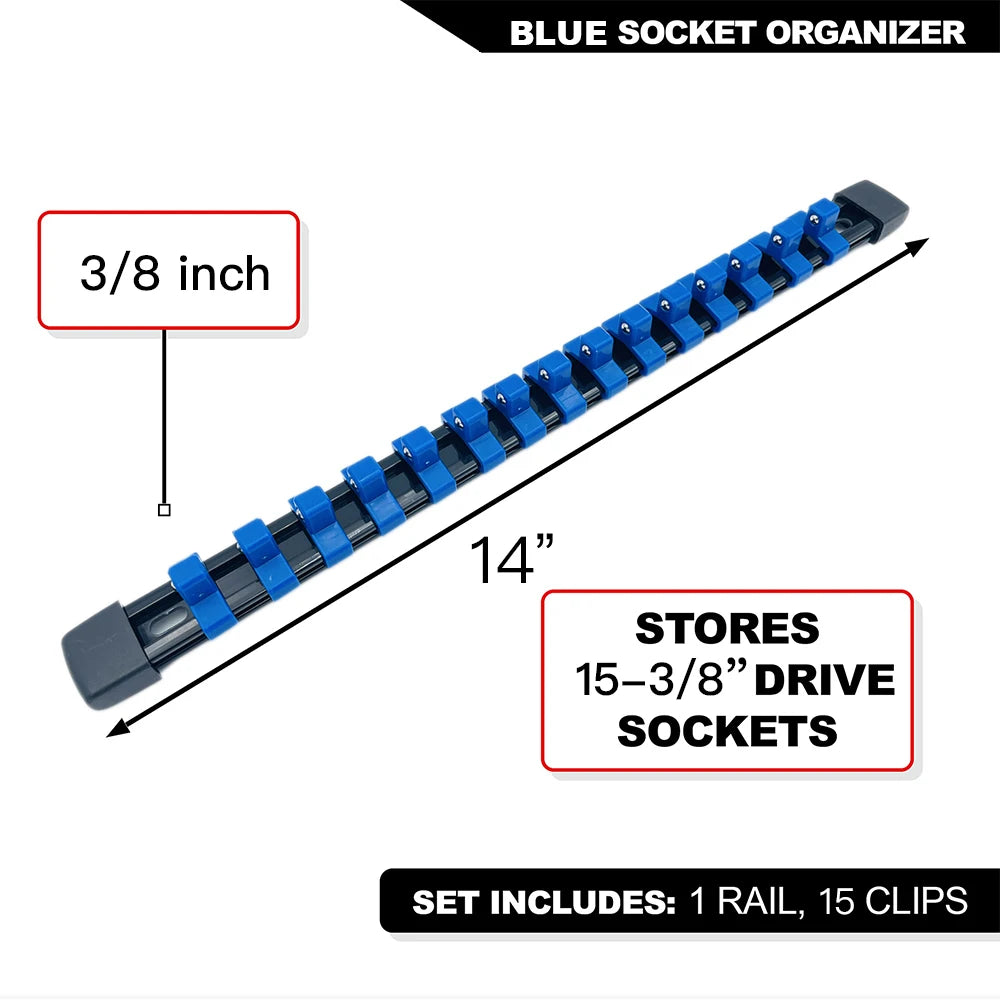 Socket Organizer Rail Set