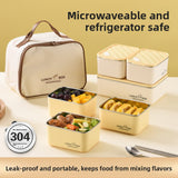Stainless Steel Microwave-Safe Lunch Box