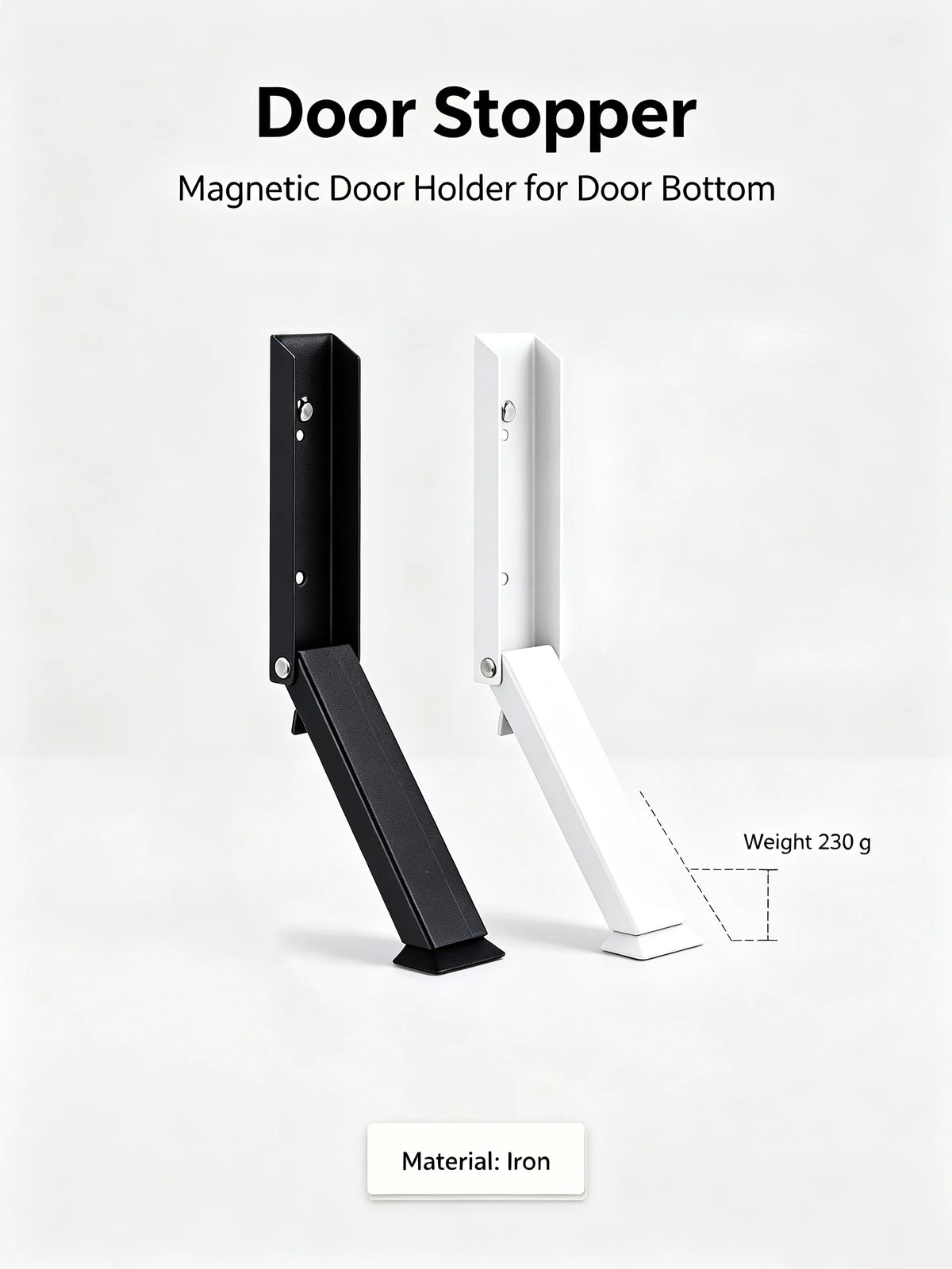 Heavy-Duty Metal Door Stopper