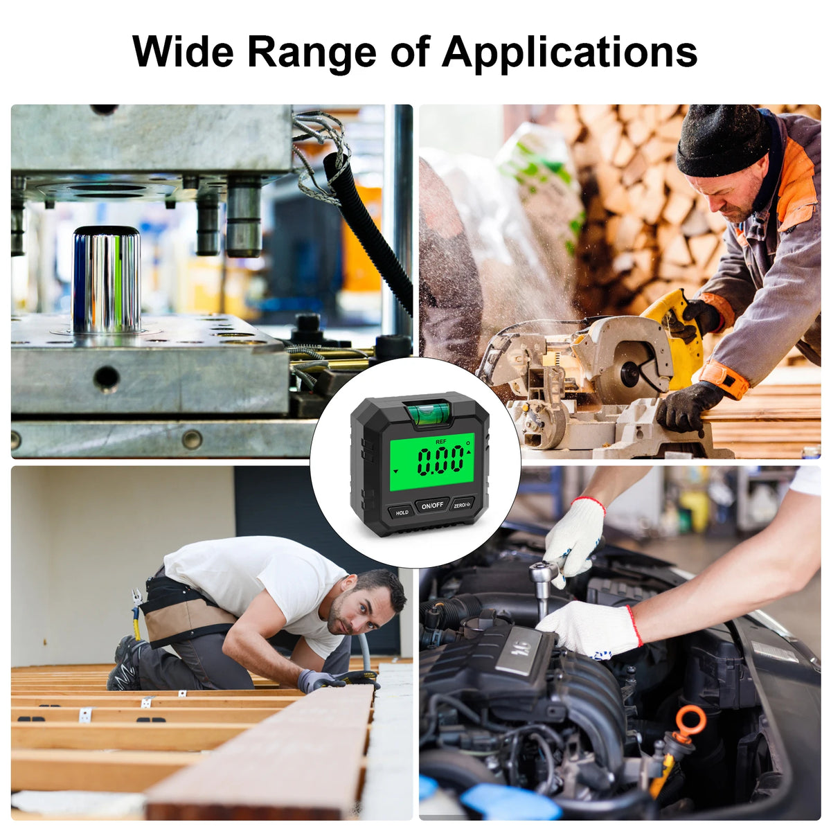 Magnetic Digital Angle Gauge