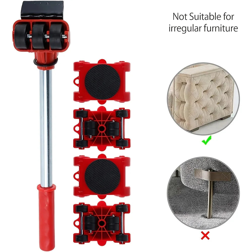 Heavy-Duty Furniture Lifter & Mover Set