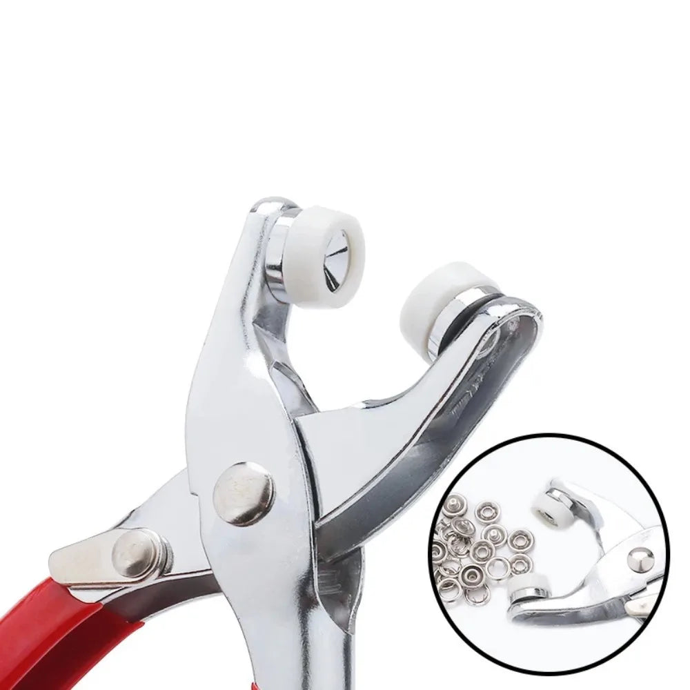 Metal Snap Button Kit with Pliers