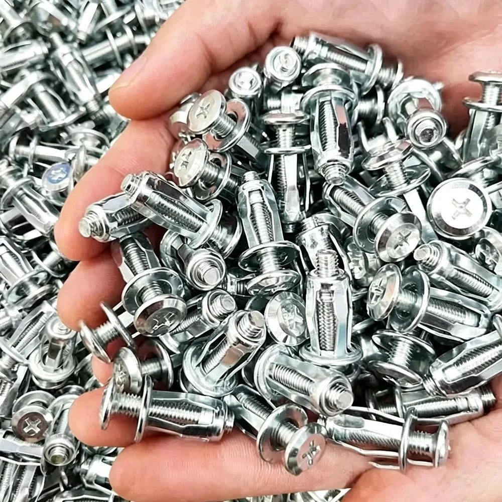 Petal Nut Expansion Bolts for License Plates