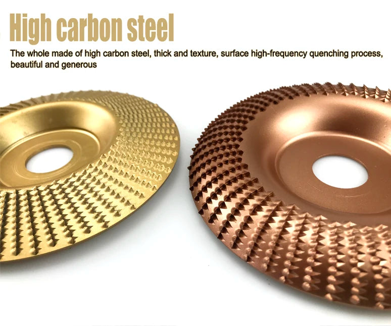 Wood Shaping Disc for Angle Grinder
