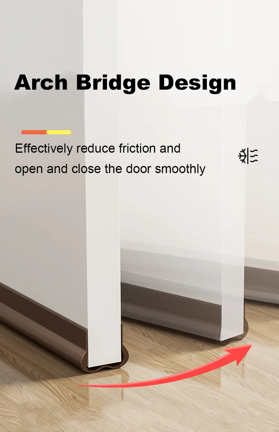 Under-Door Draft Stopper Seal