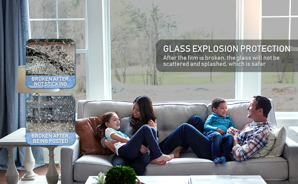One-Way Mirror Privacy Window Film
